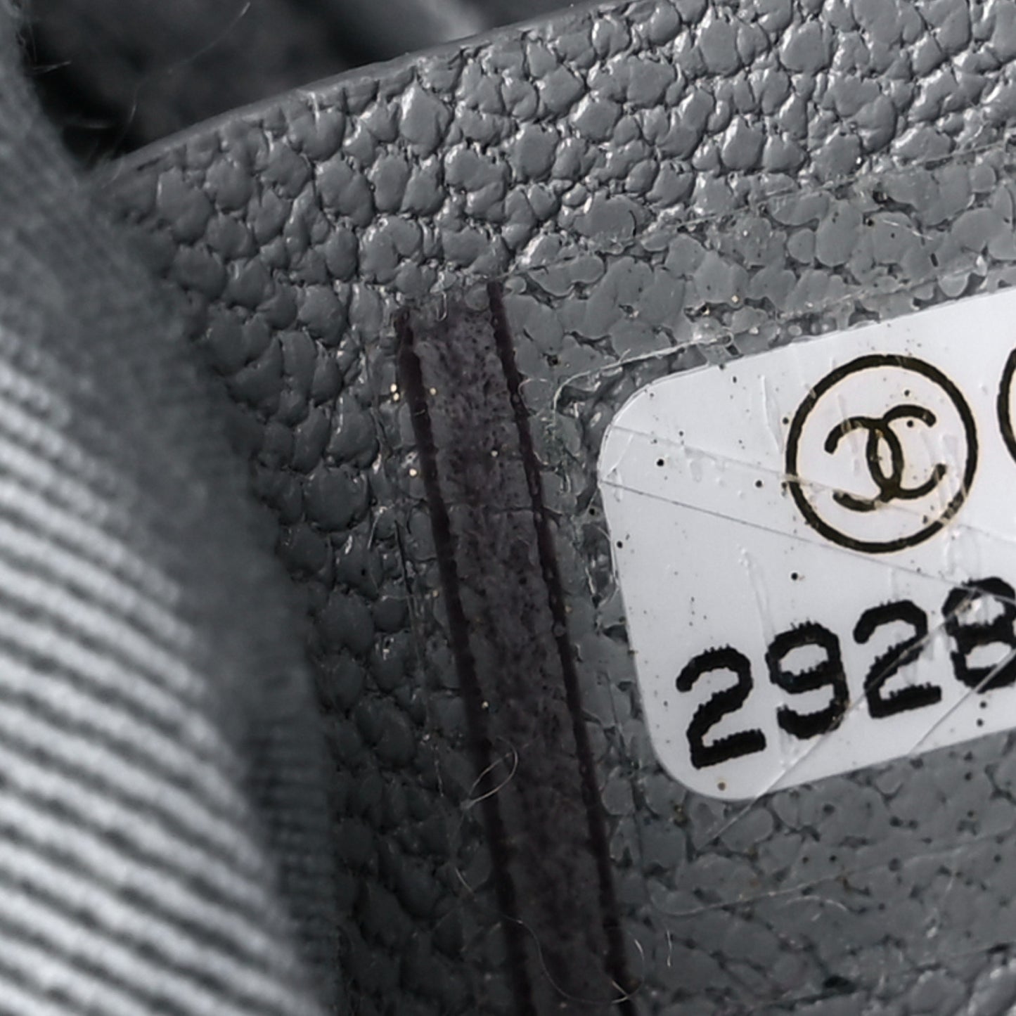 Lambskin Quilted Large Chanel 19 Flap Grey