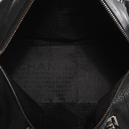 Chanel Caviar Square Stitched Tote Black 5 of 7