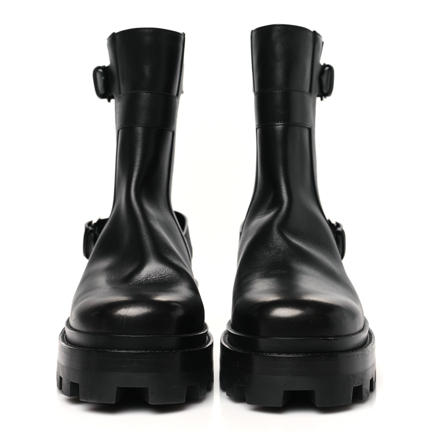 Hermes Calfskin Jaime Ankle Boots 41 Black 3 of 9