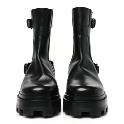 Hermes Calfskin Jaime Ankle Boots 41 Black 3 of 9
