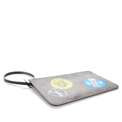 Louis Vuitton Monogram World Tour Neverfull MM GM Pochette 4 of 8