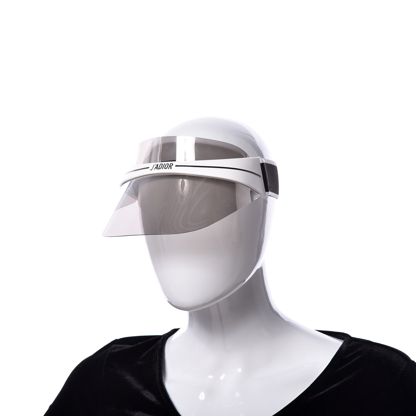 Mirrored DiorClub1 Sun Visor Black