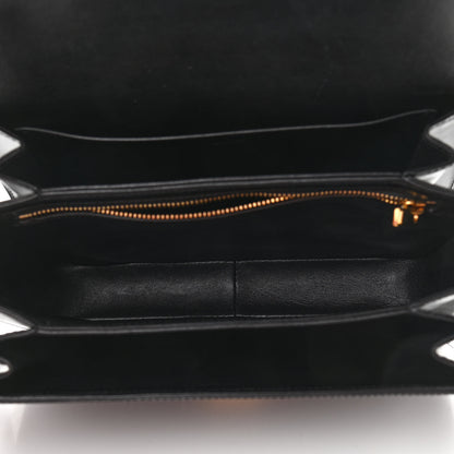 Celine Shiny Calfskin Medium Triomphe Black 5 of 11