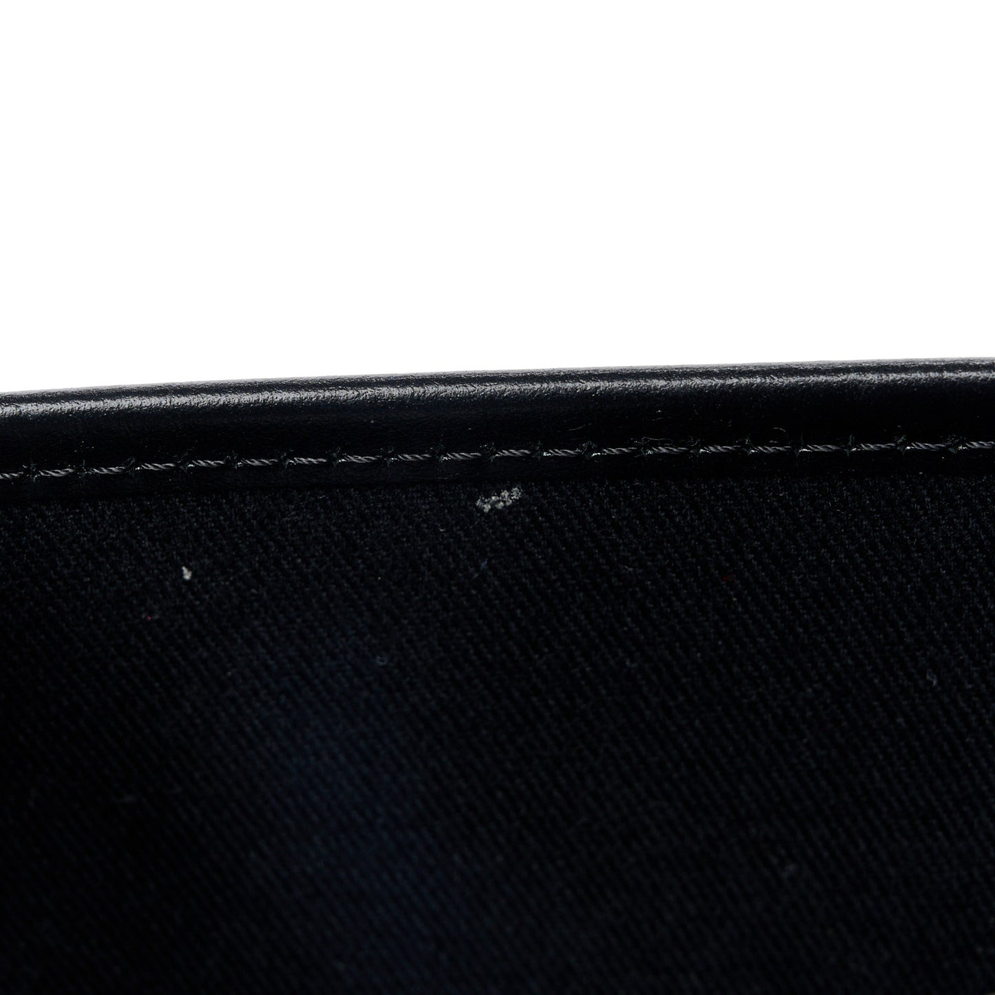 Coated Canvas Calfskin La Greca Smile Signature Shopper Black Khaki