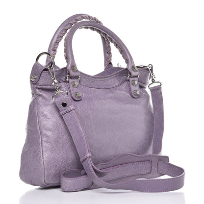 Balenciaga Agneau Giant 12 Silver Hardware Town Glycine 4 of 8