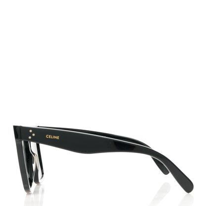 Celine Acetate Polarized Oversized Sunglasses CL4055IN Black 3 of 9