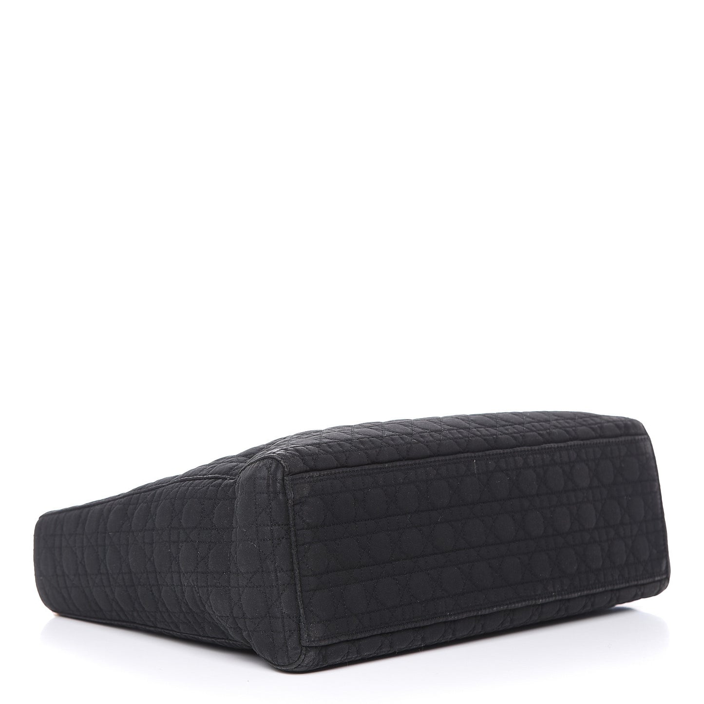 Nylon Cannage Large Lady Dior Black