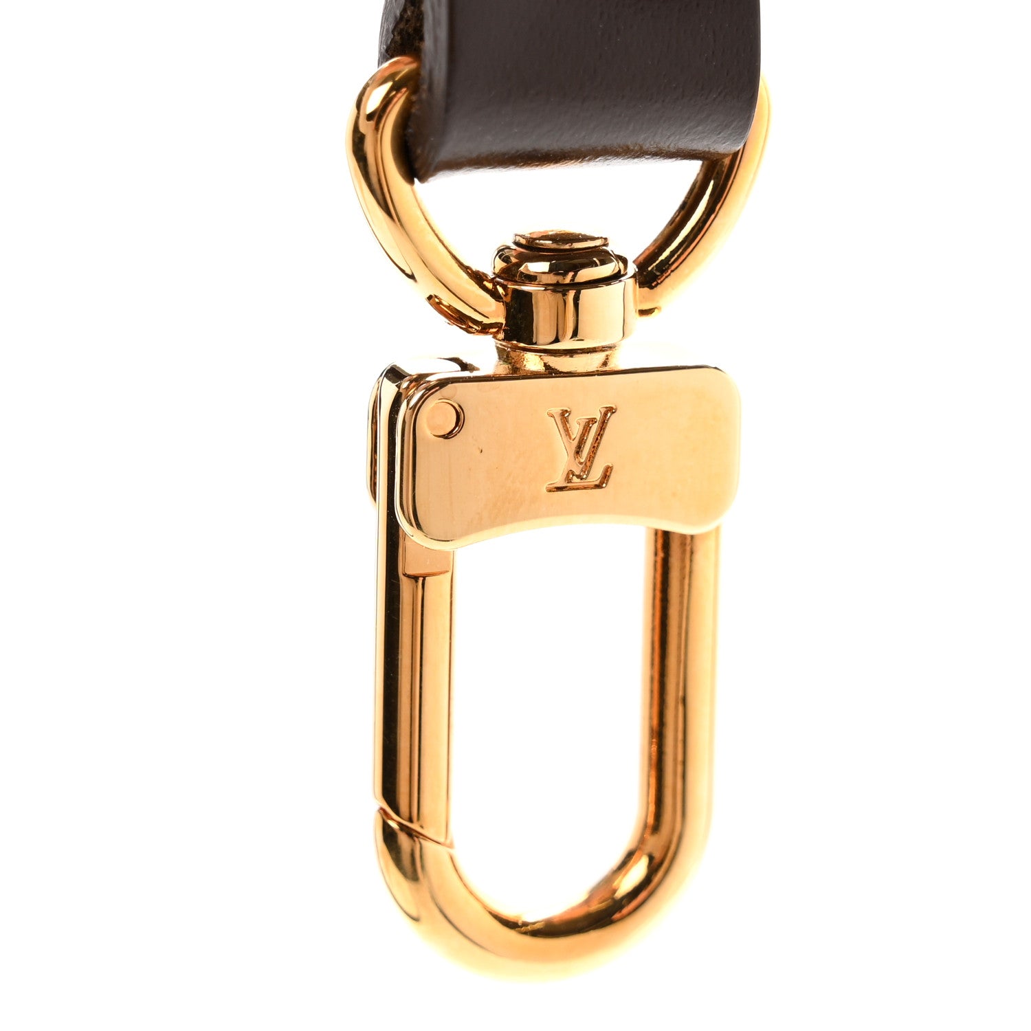 Louis Vuitton Calfskin 12mm Eva Shoulder Strap Brown 3 of 5