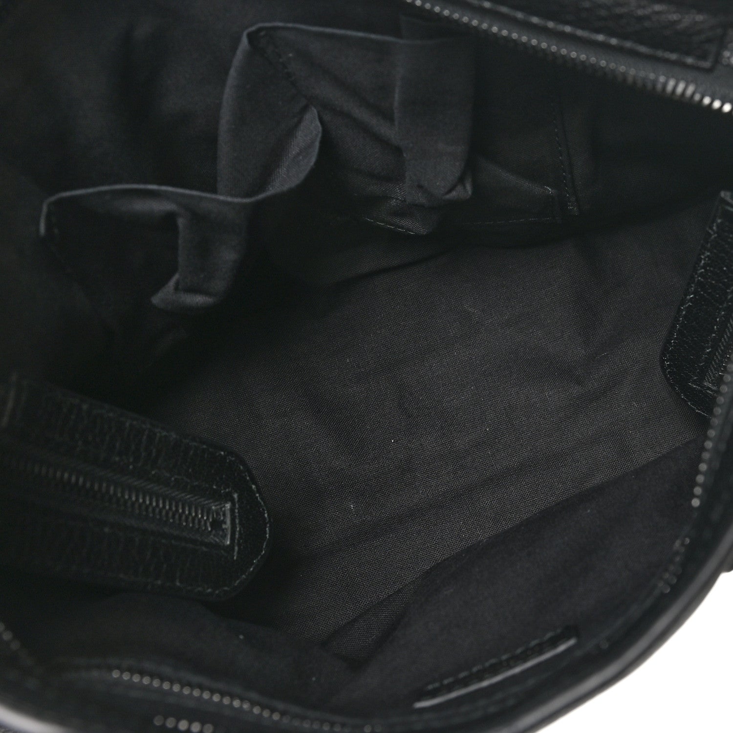 Balenciaga Chevre Black Metallic Edge Hardware S City Black 5 of 9