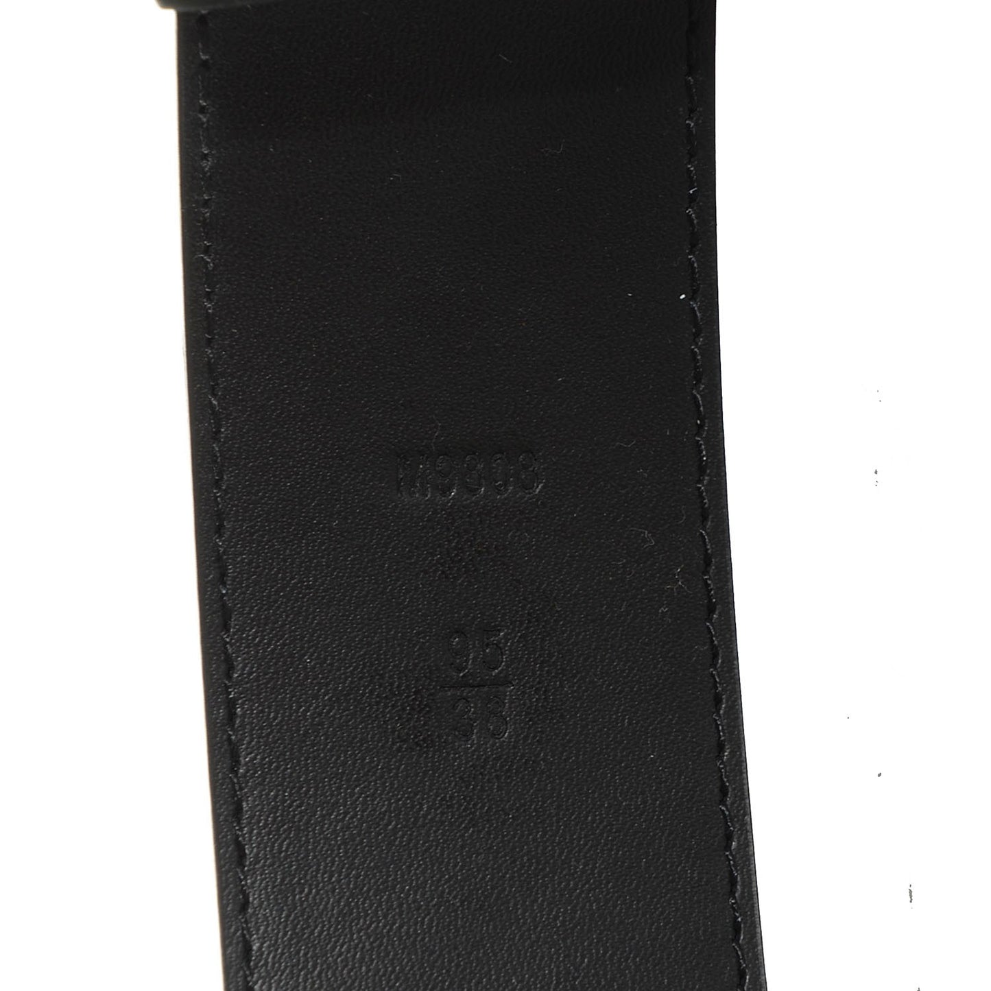 Damier Graphite LV Initiales Belt 95 38