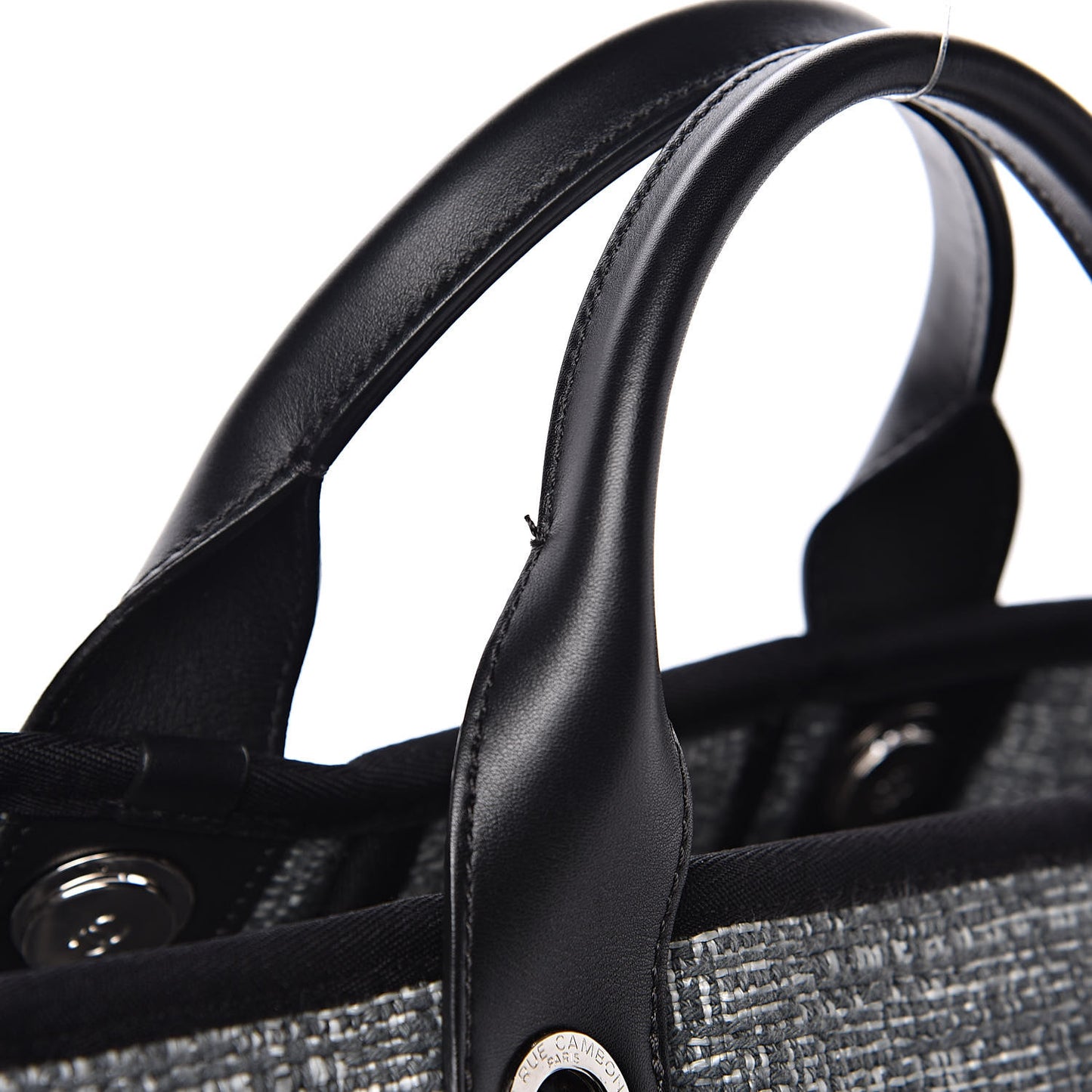 Canvas Medium Deauville Tote Charcoal