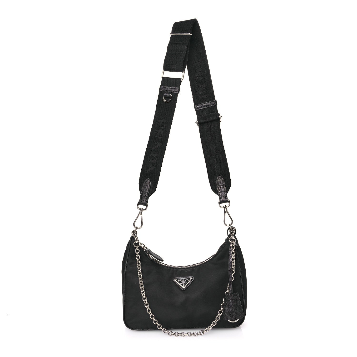 Prada Nylon Re-Edition 2005 Shoulder Bag Black 1 of 11