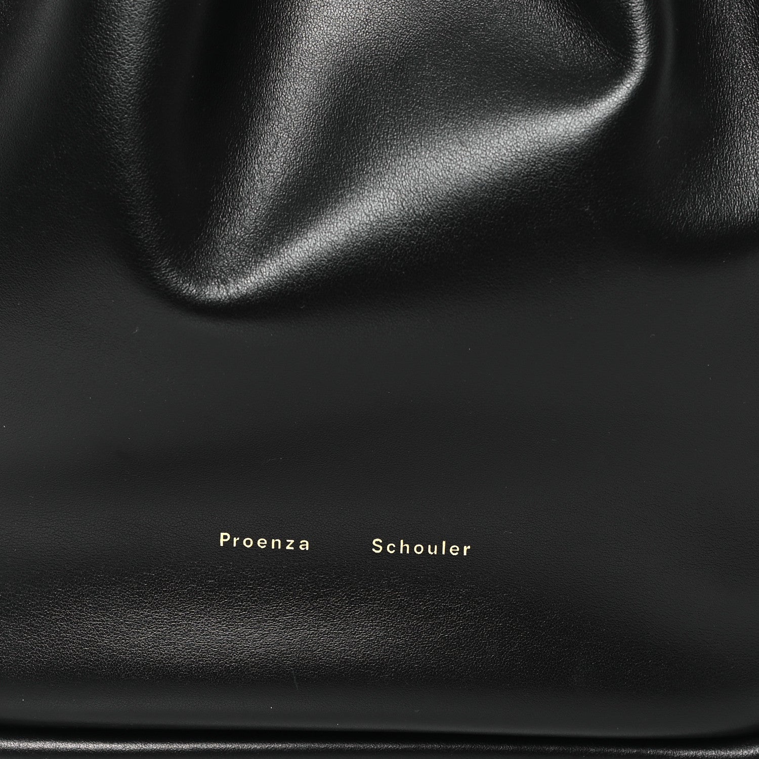 Proenza Schouler Calfskin Large Ruched Tote Black 9 of 12
