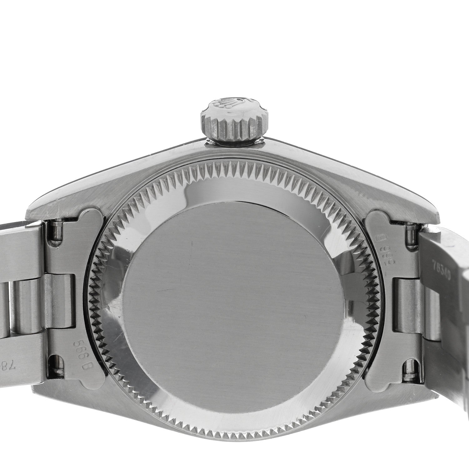 Rolex Stainless Steel 24mm Oyster Perpetual Watch Silver 67180 4 of 5