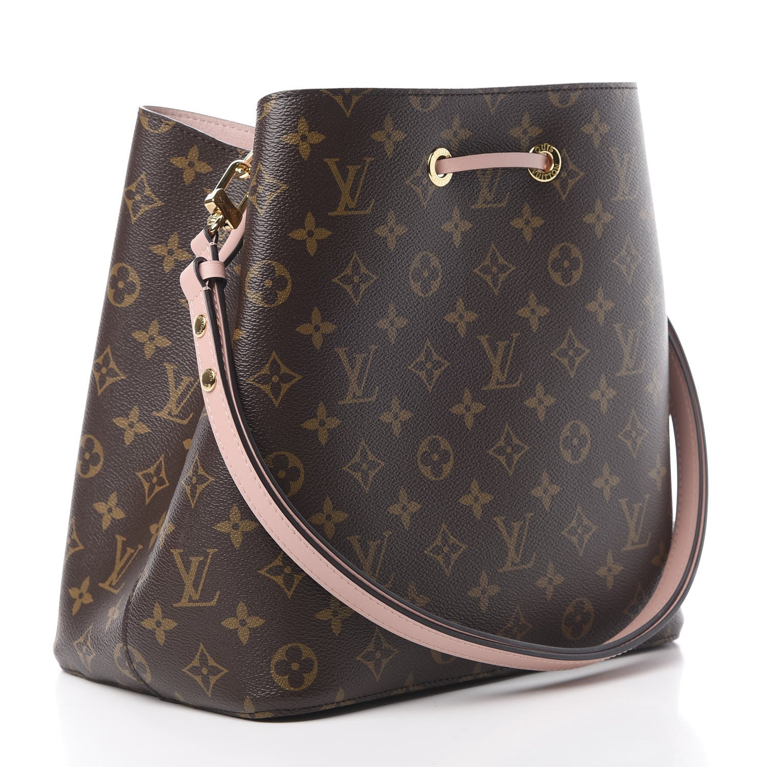 Louis Vuitton Monogram Neonoe MM Rose Poudre 3 of 11