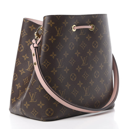 Louis Vuitton Monogram Neonoe MM Rose Poudre 3 of 11