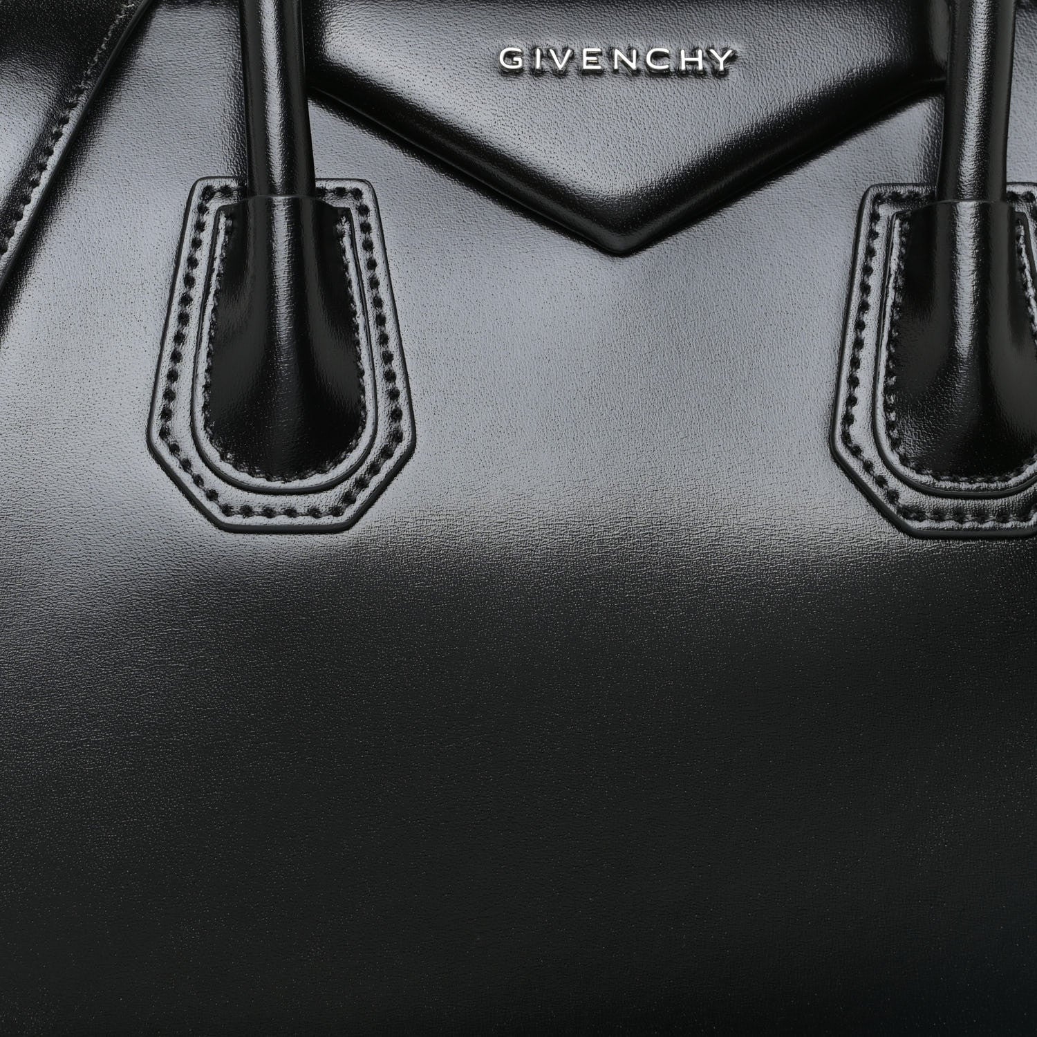 Givenchy Shiny Lord Calfskin Small Antigona Black 6 of 13