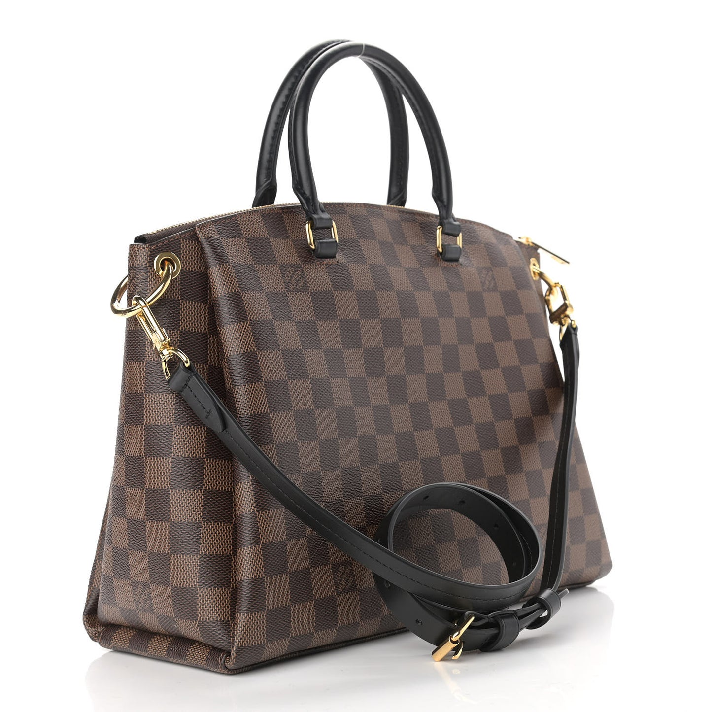 Damier Ebene Odeon Tote MM Black