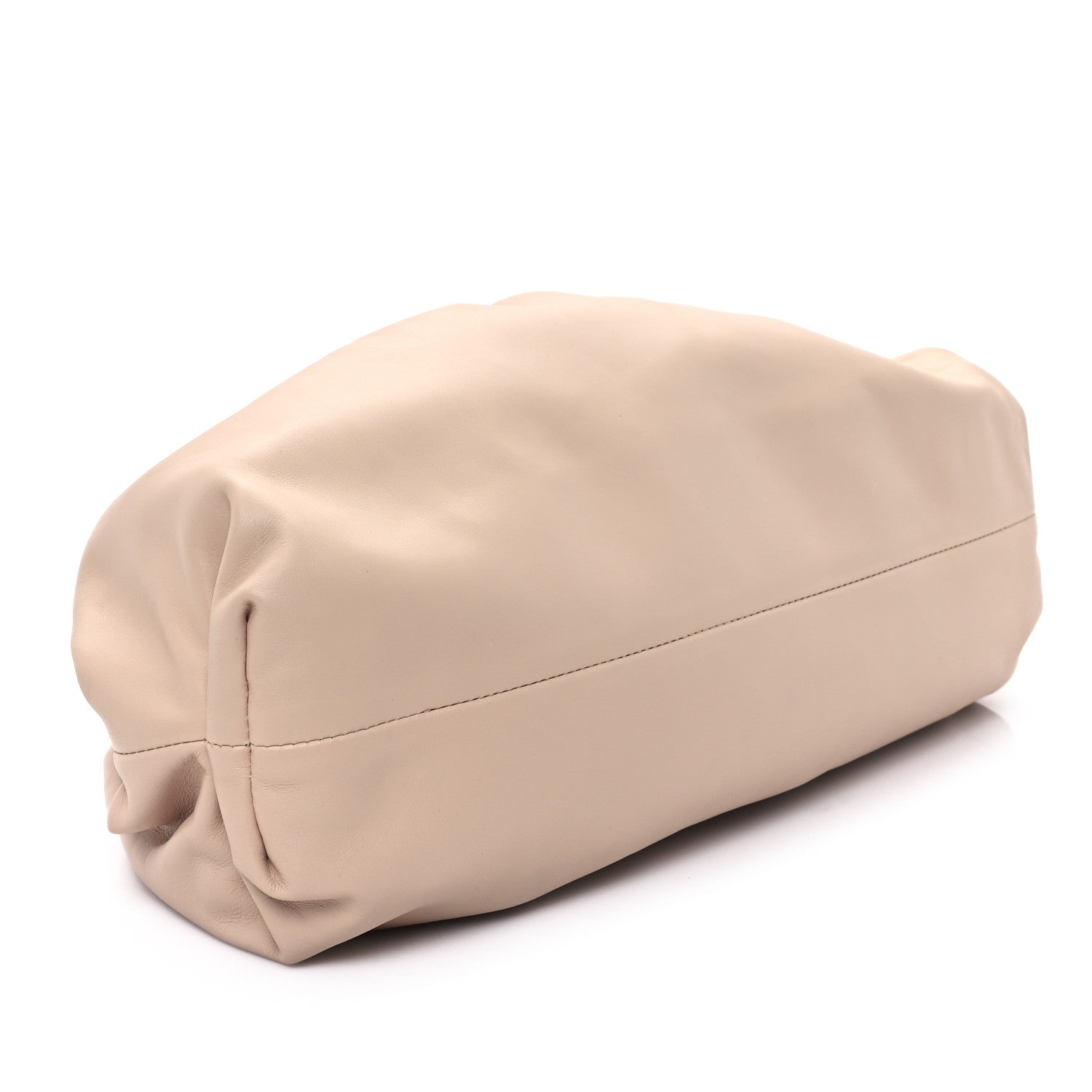 Bottega Veneta Smooth Butter Calf The Pouch Oversized Clutch Plaster 4 of 10