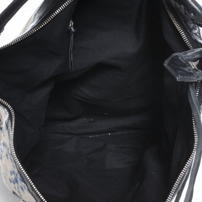 Balenciaga Chevre Toile De Jouy Floral Day Tote 5 of 7