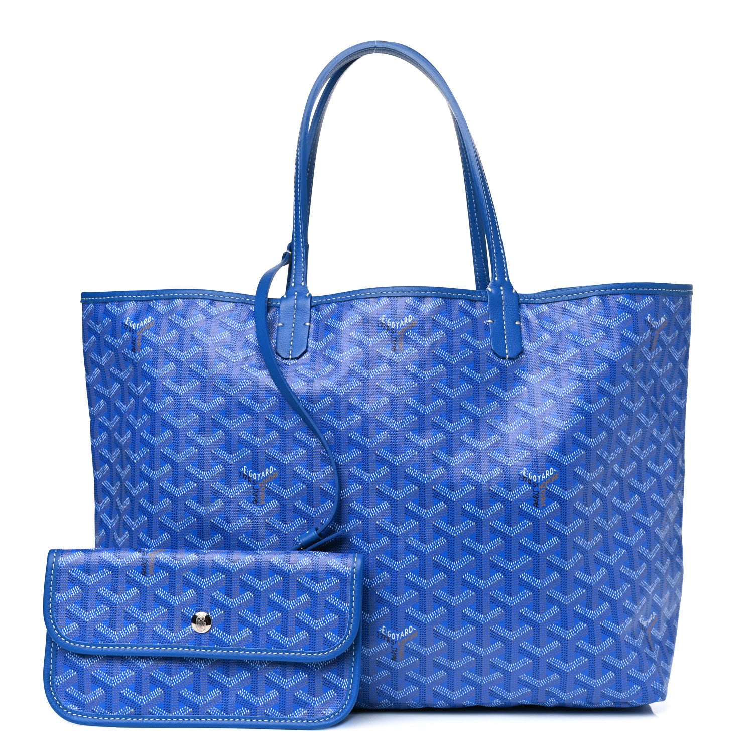 Goyard Goyardine Saint Louis PM Sky Blue 1 of 4