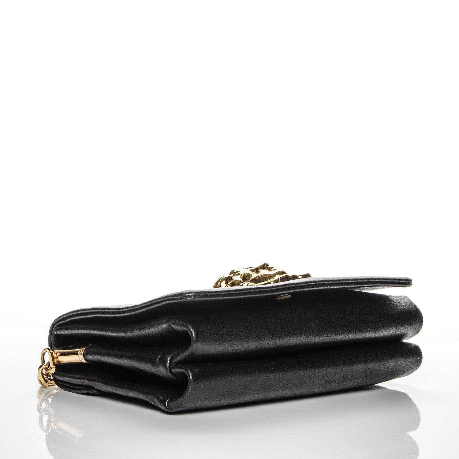 Versace Nappa Palazzo Sultan Shoulder Bag Black 4 of 6