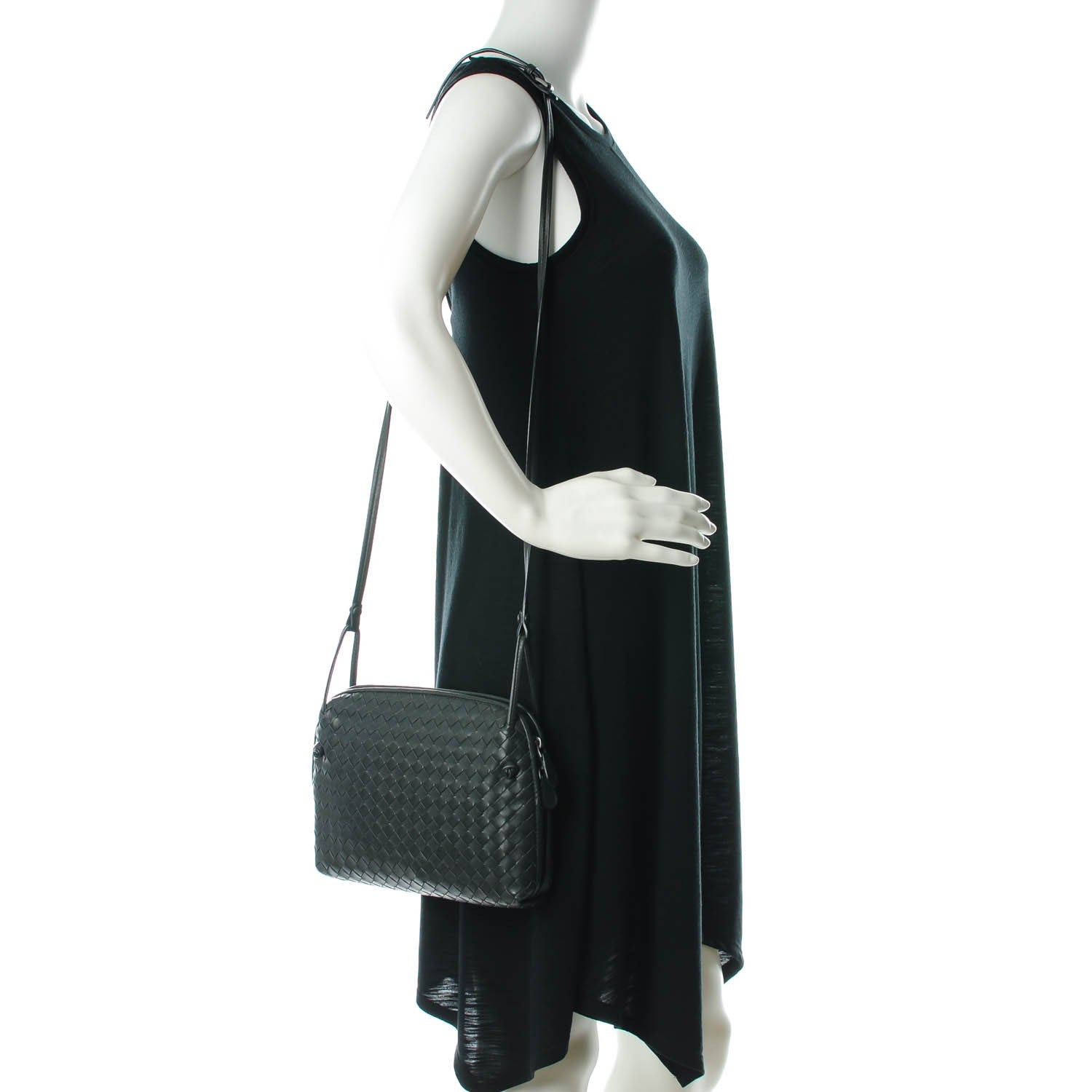 Bottega Veneta Nappa Intrecciato Crossbody Pillow Messenger Ardoise 2 of 8