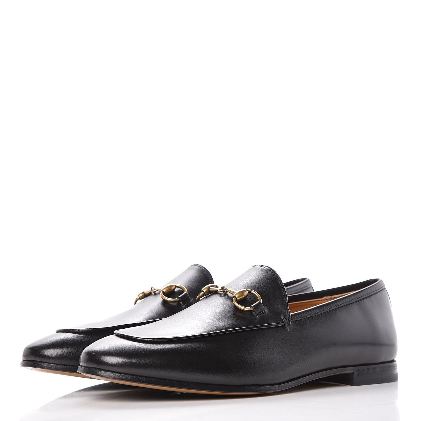 Calfskin Womens Jordaan Loafers 37.5 Black