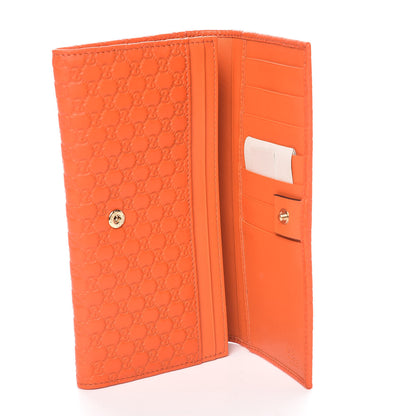 Gucci Soft Microguccissima Continental Wallet Sun Orange 6 of 9