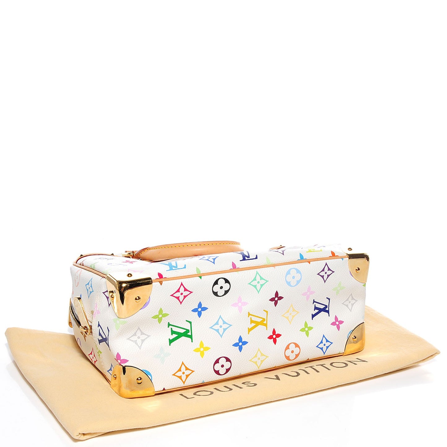 Monogram Multicolor Trouville White