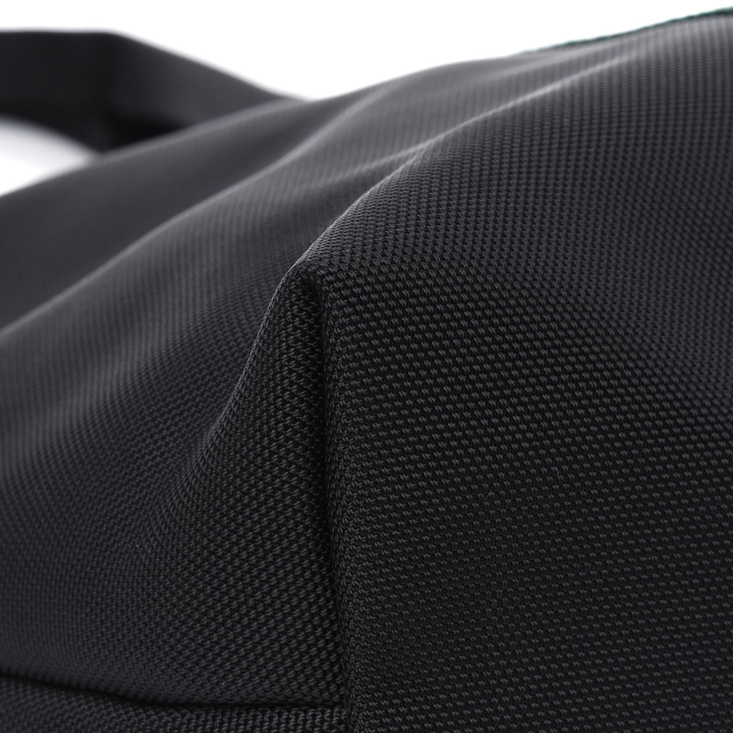 Techno Canvas Web Vertical Tote Black