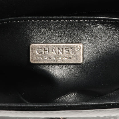 Chanel Patent Python Small Boy Flap Black 8 of 9