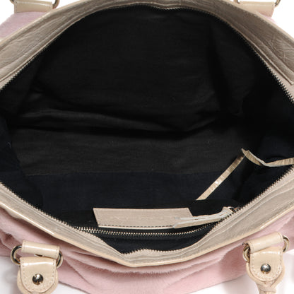 Balenciaga Chevre Pony Hair City Pale Rose 5 of 9