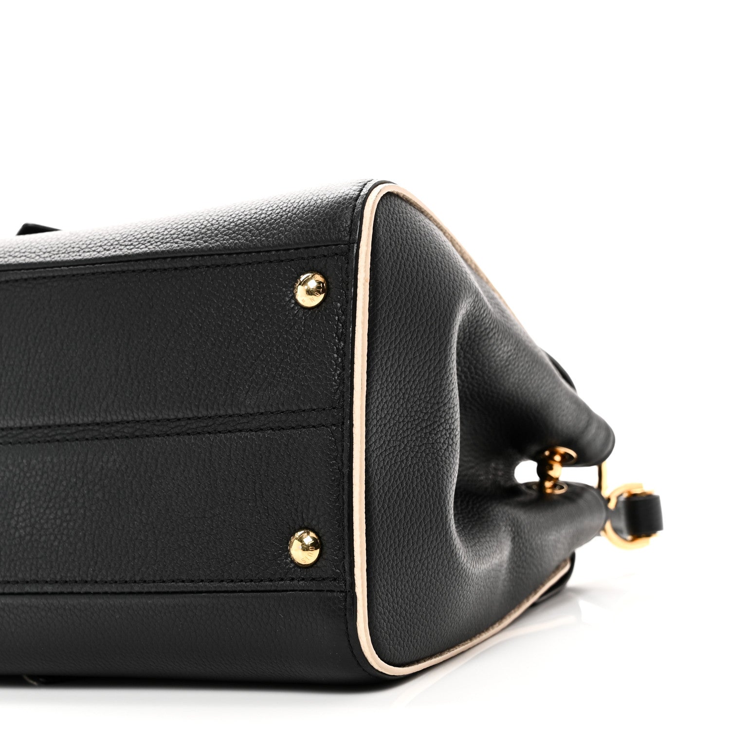 Louis Vuitton Grained Calfskin Monogram Double V Black 1879393