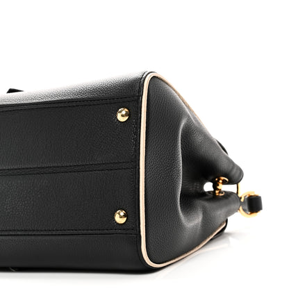 Louis Vuitton Grained Calfskin Monogram Double V Black 9 of 9