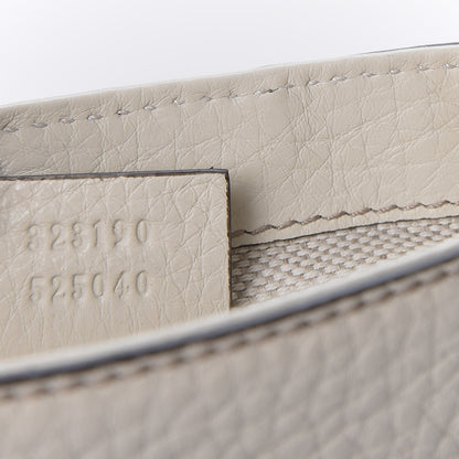 Gucci Pebbled Calfskin Small Soho Flap Crossbody Off White 8 of 9