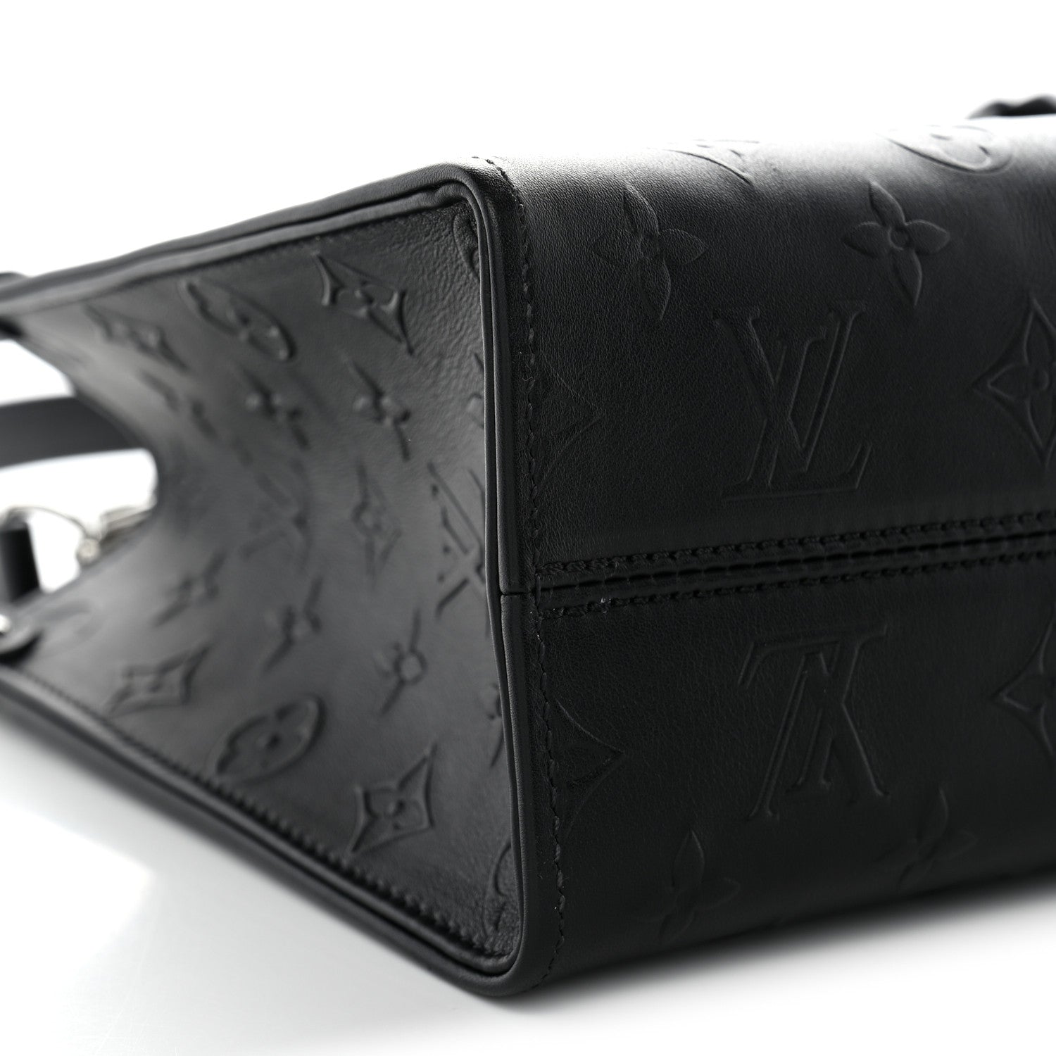 Louis Vuitton Calfskin Monogram Bold Onthego PM Black 8 of 9