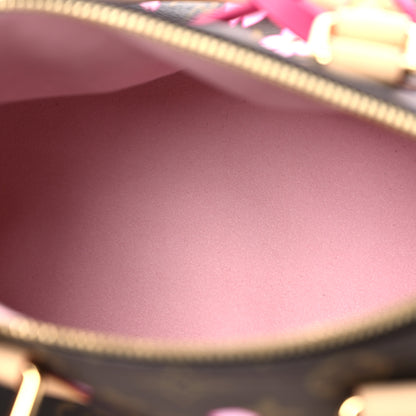 Louis Vuitton LV X TM Monogram Cherry Blossom Speedy Bandouliere 25 Sakura Brown 5 of 10