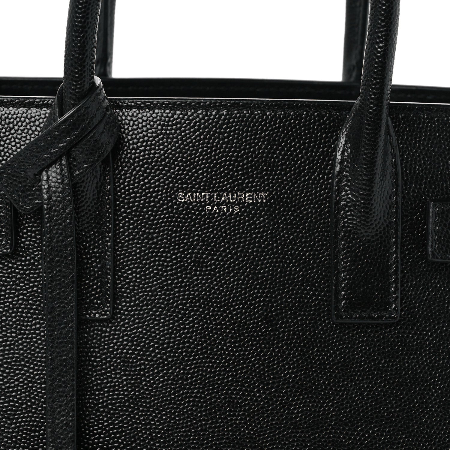 Saint Laurent Grain de Poudre Nano Sac De Jour Black 8 of 10