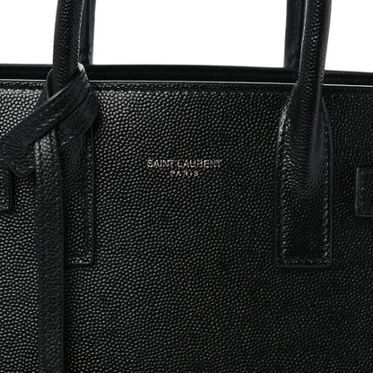 Saint Laurent Grain de Poudre Nano Sac De Jour Black 8 of 10