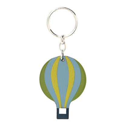 Hermes Chevre Hot Air Balloon Key Ring Key Chain Multicolor 1 of 3