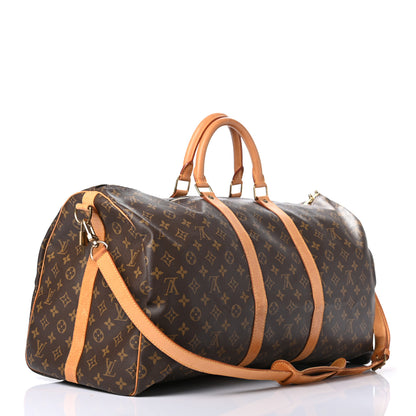 Louis Vuitton Monogram Keepall Bandouliere 60 3 of 18