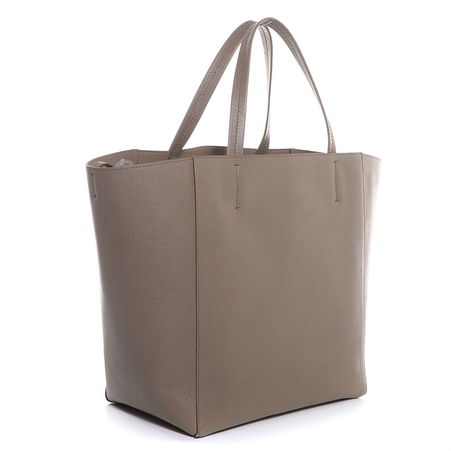 Celine Grained Calfskin Small Horizontal Cabas Phantom Taupe 3 of 9