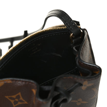 Louis Vuitton Monogram Fringed Mini Noe 8 of 10