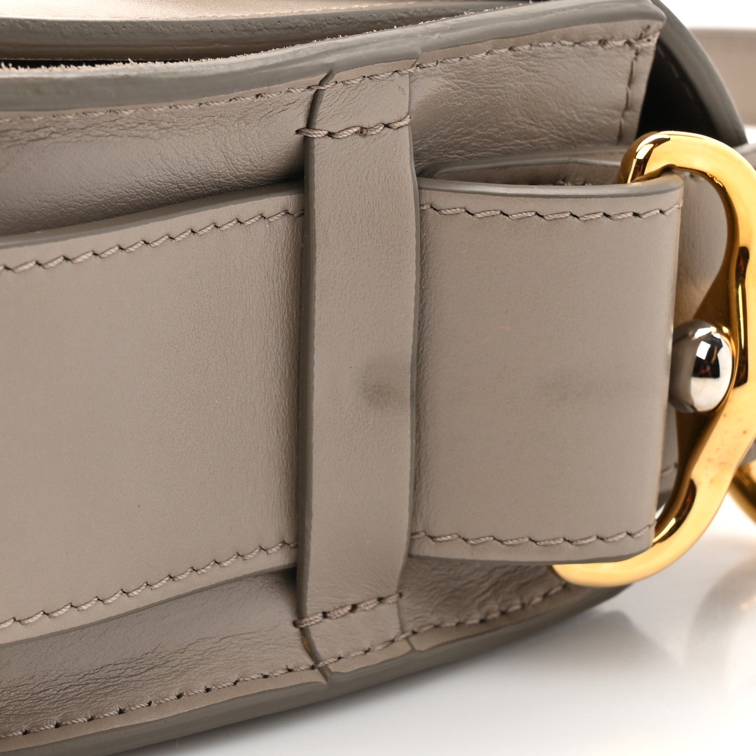 Chloe Calfskin Small Tess Bag Motty Grey 11 of 12
