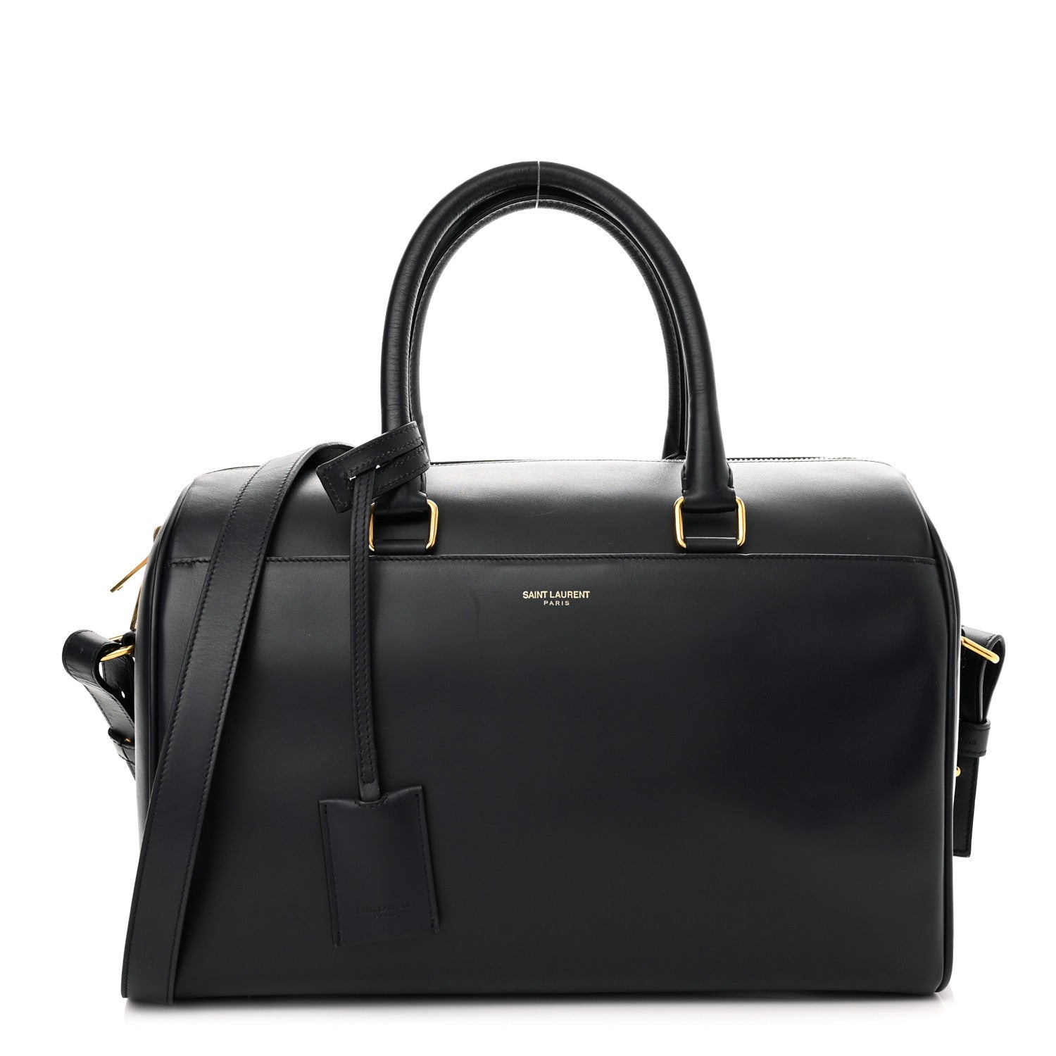 Saint Laurent Calfskin Classic Duffle 6 Marine 1 of 11