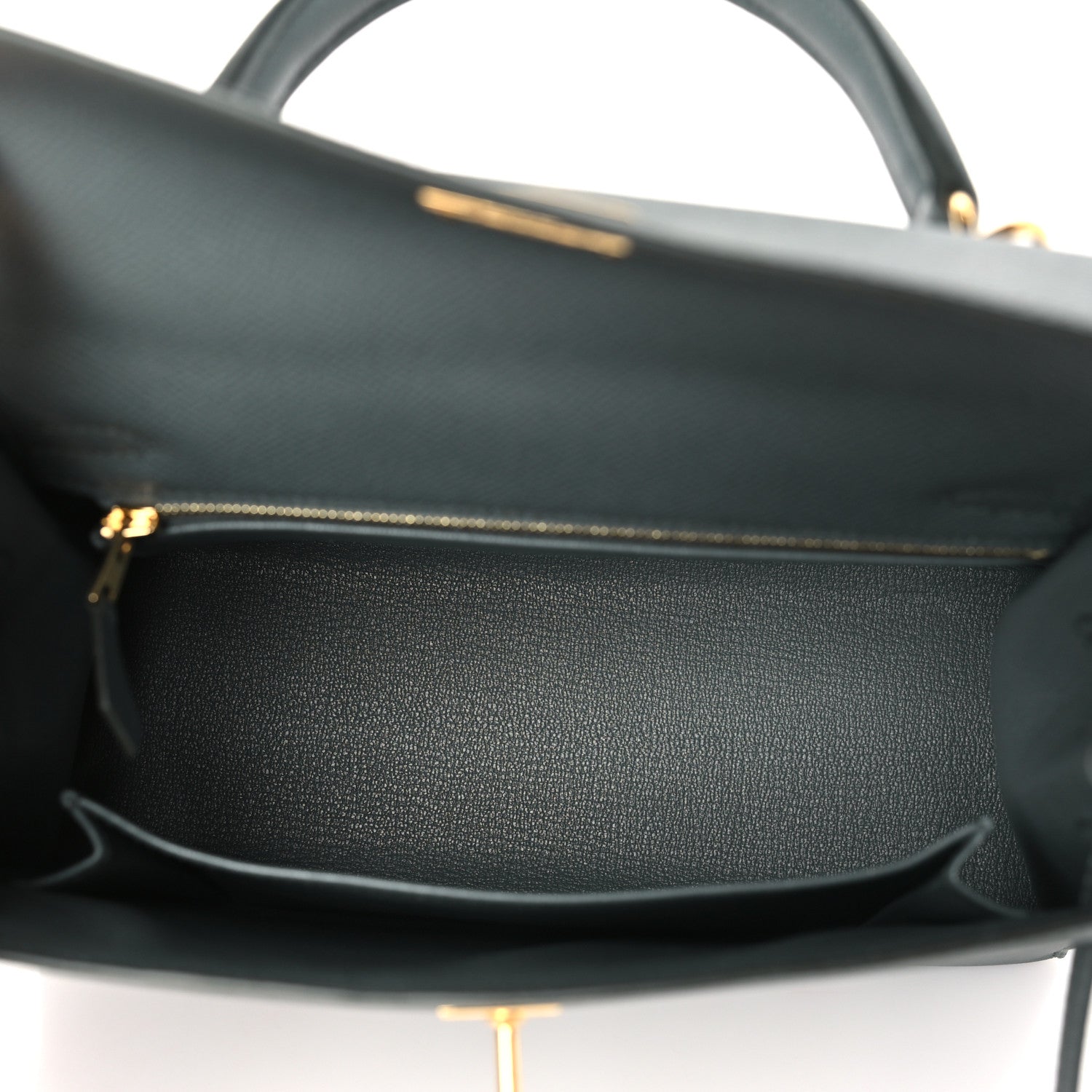 Hermes Epsom Kelly Sellier 25 Vert Amande 4 of 9