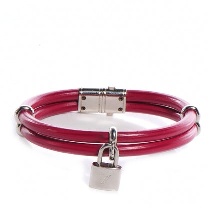 Louis Vuitton Epi Keep It Twice Bracelet 19 Fuchsia 1 of 6