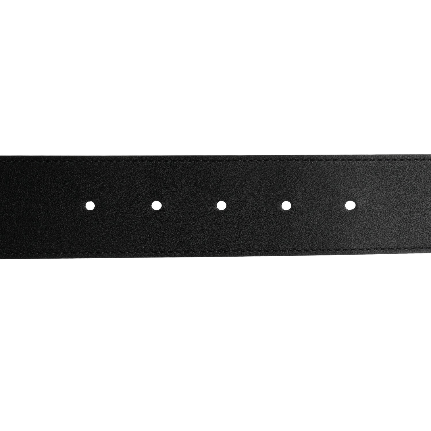 Gucci Plutone Calfskin Palladium Double G 40mm Belt 70 28 Black 4 of 6