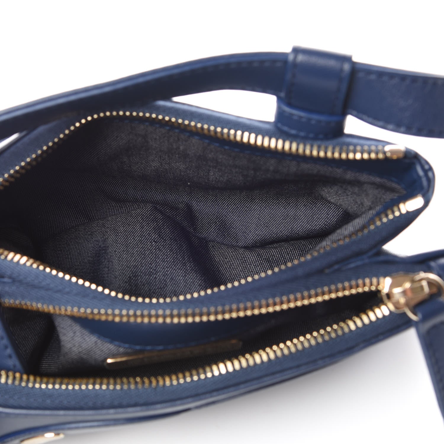 Chanel Lambskin CC Mania Waist Belt Bag Blue 6 of 10
